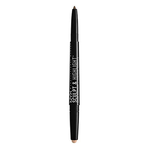 NYX PROFESSIONAL MAKEUP Sculpt and Highlight Brow Contour, Eyebrow Pencil, Soft Brown Rose | Amazon (US)