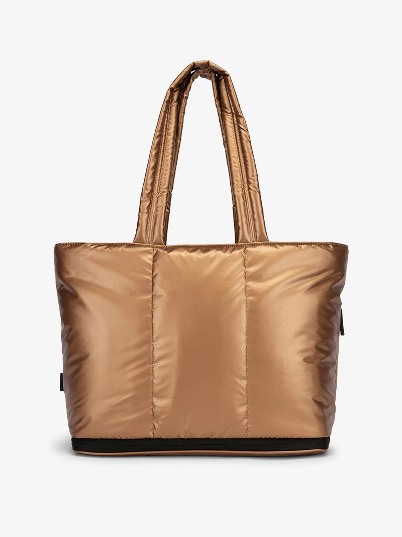 Luka Expandable Laptop Tote in Copper | CALPAK