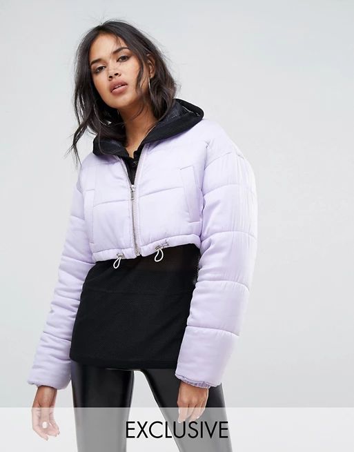 Missguided Padded Cropped Jacket | ASOS US
