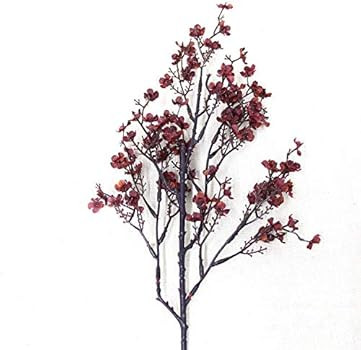 JAKY-Global Babys Breath Fabric Cloth Artificial Flowers 6 Bundle European Fake Silk Plants Decor We | Amazon (US)