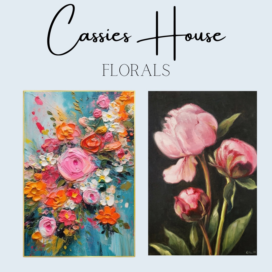 Beautiful oil paintings on canvas and prints. Floral paintings. 

Peonies, forget me nots, roses. 

#LTKhome