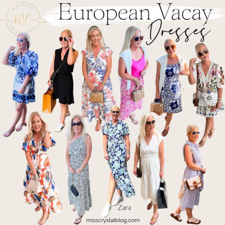 The dresses I wore in our summer Europe trip and Mediterranean cruise. 

#LTKtravel #LTKeurope #LTKover40