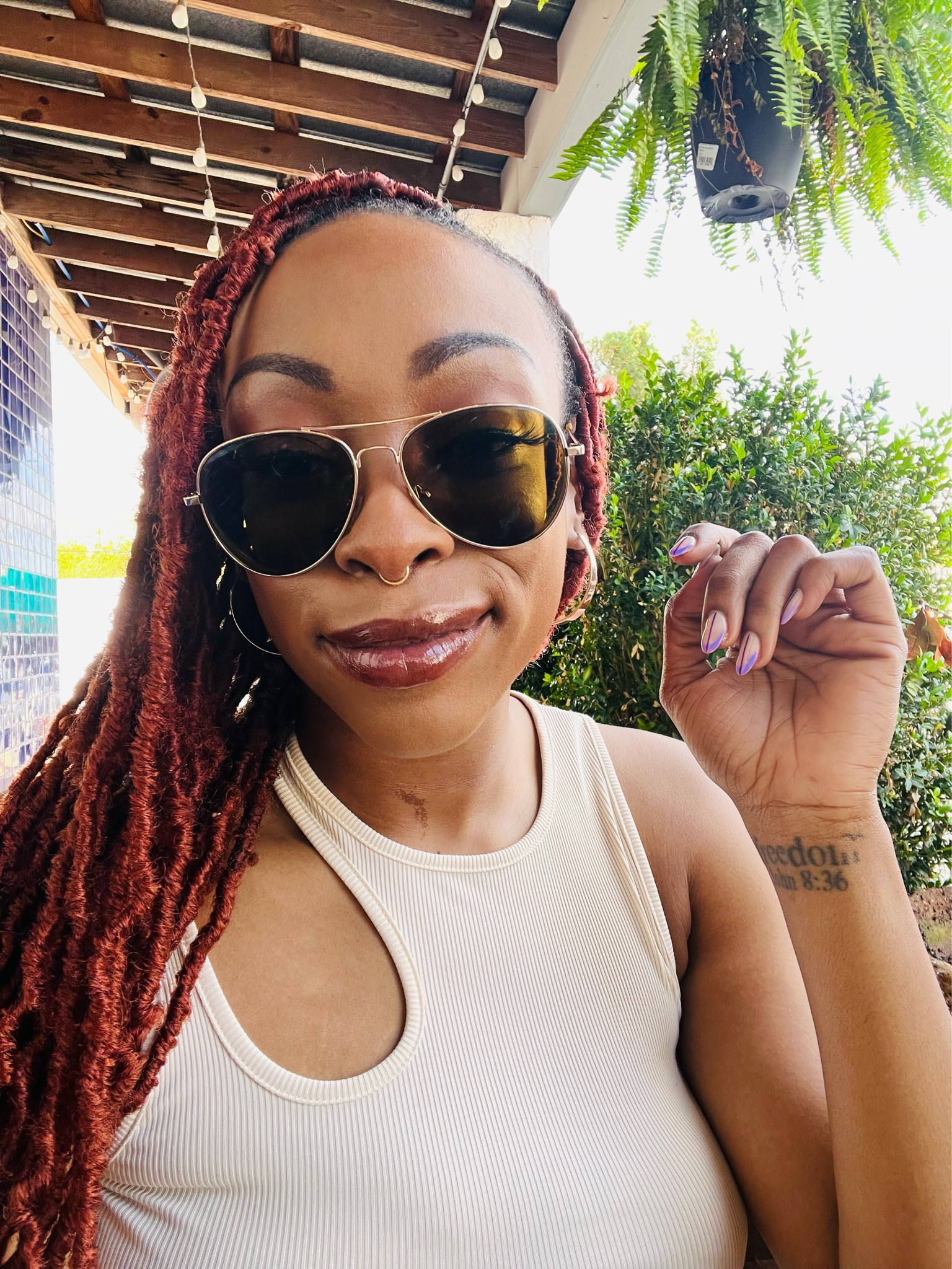 Let the Dallas sunshine guide you to some new pieces for spring! 

Top in medium and is not a tight fit. 

#LTKbeauty #LTKSeasonal #LTKunder50