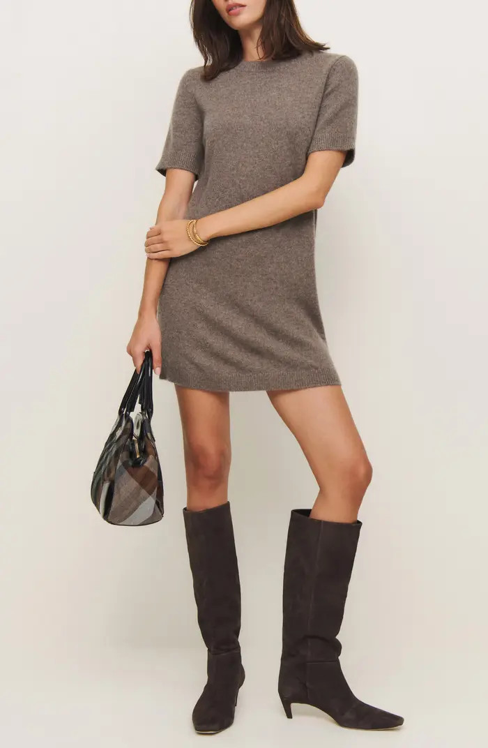 Bell Cashmere & Wool Sweater Minidress | Nordstrom