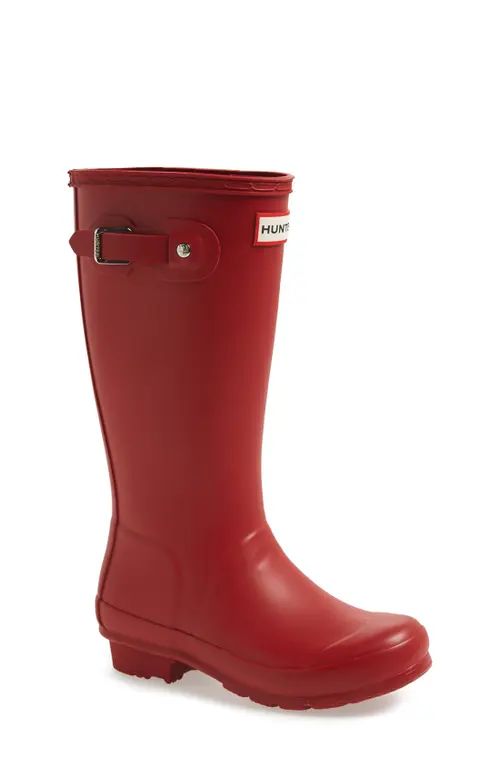 Hunter Original Rain Boot in Military Red at Nordstrom, Size 13 M | Nordstrom