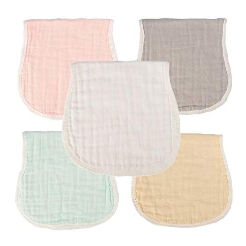 MUKIN Muslin Burp Cloths - Baby Burp Cloth Sets for Unisex. Perfect for Newborn Baby Burping Clot... | Amazon (US)