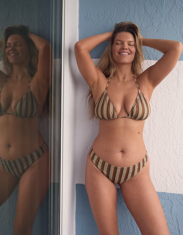 Aerie Sparkle Classic Bikini Bottom | Aerie