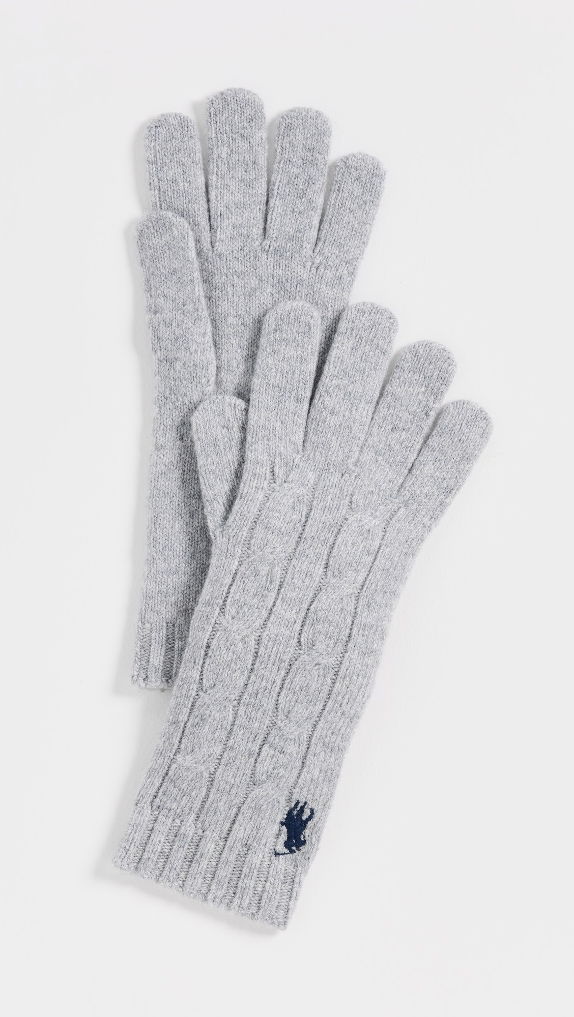 Wool Cashmere Classic Cable Gloves | Shopbop