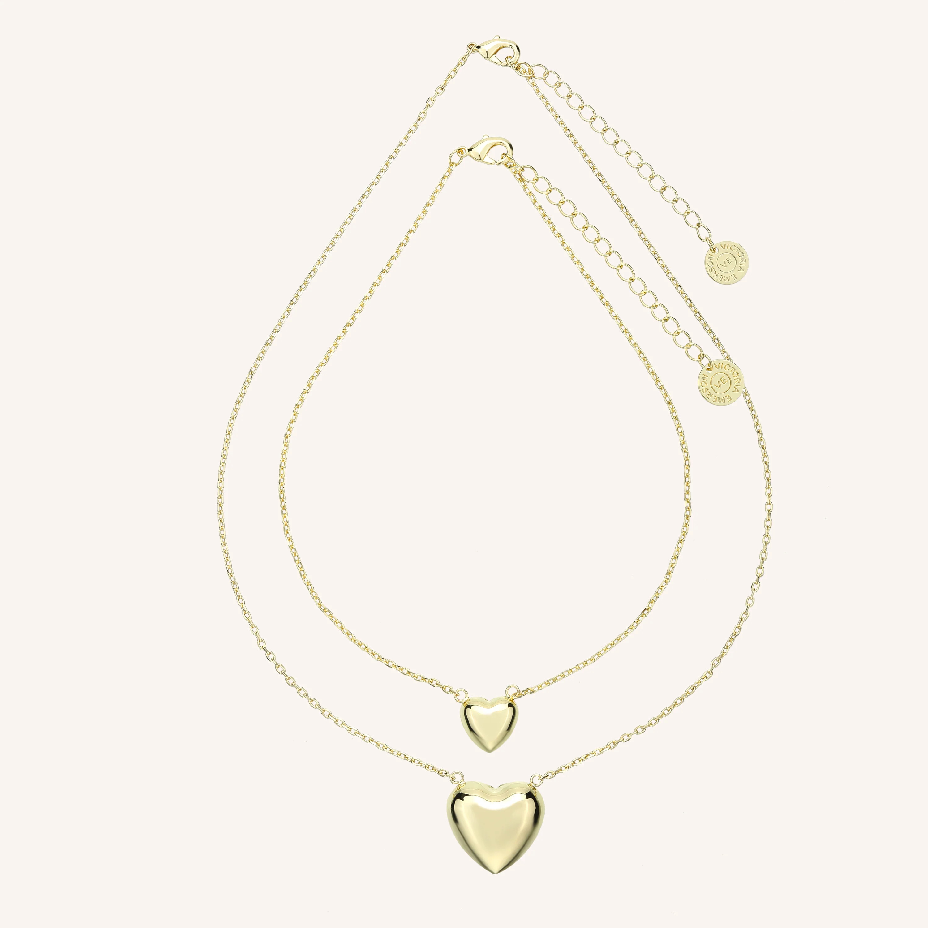 Heart of Gold Necklace Set | Victoria Emerson