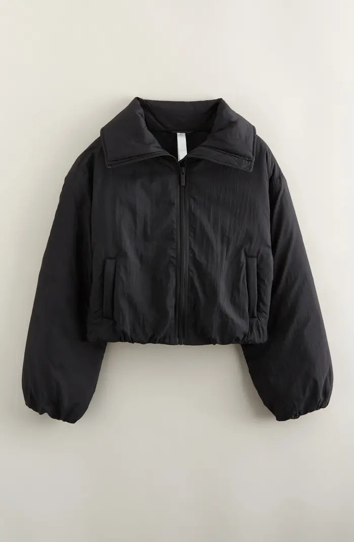 Kids' Ruched Crop Jacket | Nordstrom