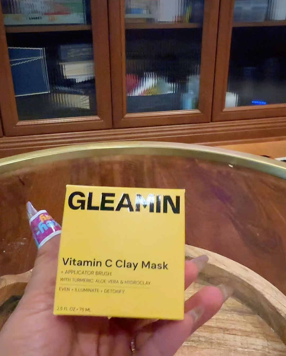Testing out the Gleamin Vitamin C Clay Mask 🍋✨

Just 10 minutes for brighter, more radiant-looking skin.
Helps even, illuminate, and detoxify without feeling harsh.
Skin looks fresher and more awake after one use 💛

#unboxingfunnowreviews #vitamincmask #skincarereview #glowingskin


#LTKBeauty #LTKselfcare