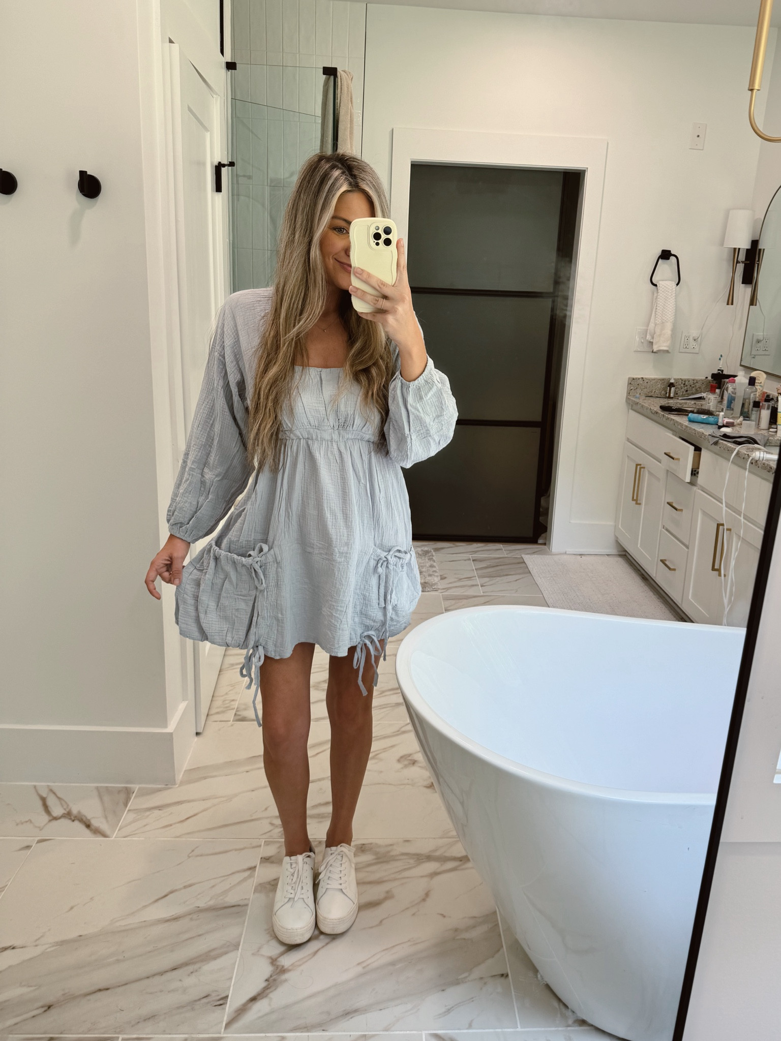 FP dupe ✨👏 
// wearing a small


#freepeopledupe #freepeopledoop #amazonfinds #amazonfavorite #momstyle

#LTKfindsunder50 #LTKfamily