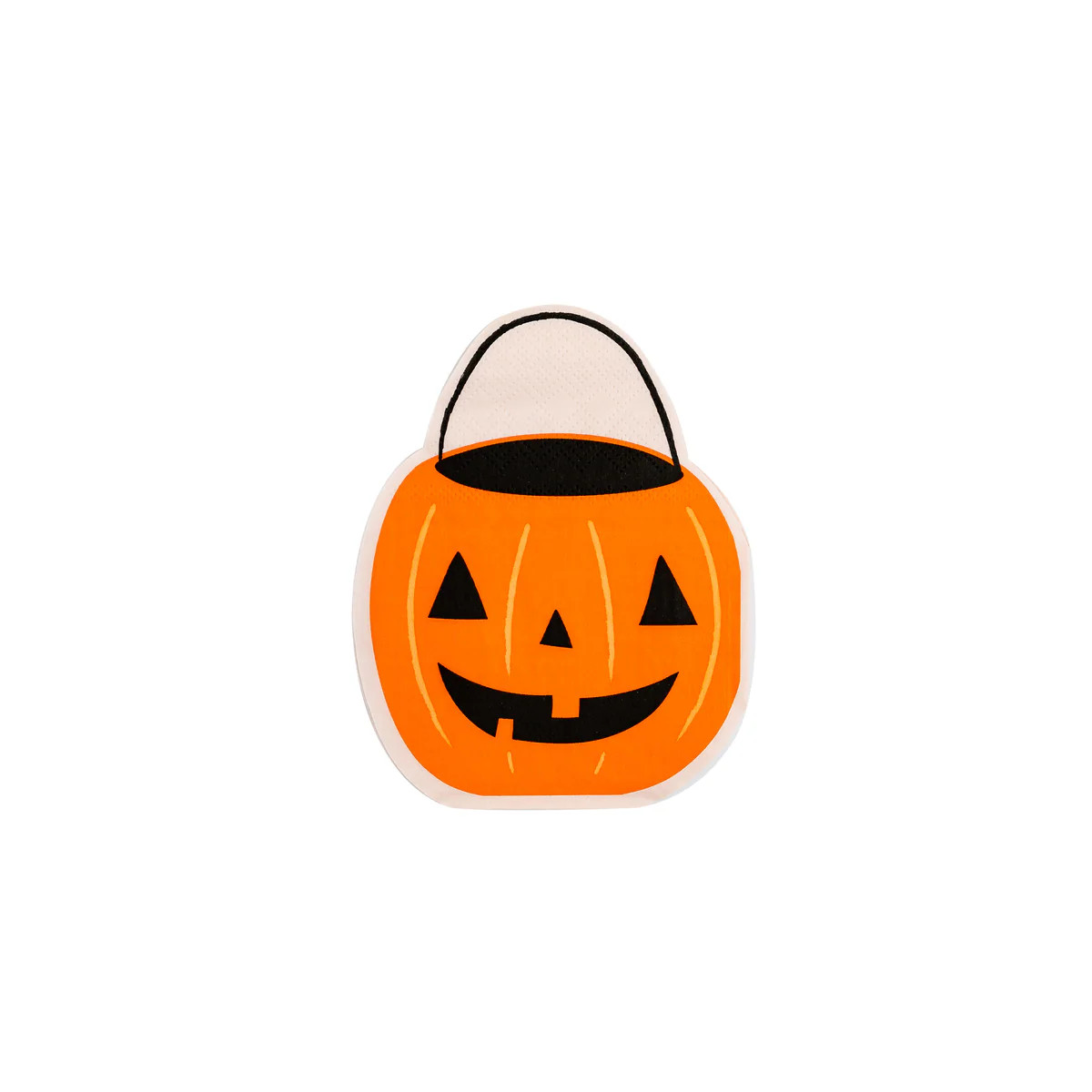 Trick or Treat Pumpkin Bucket Napkin | My Mind's Eye