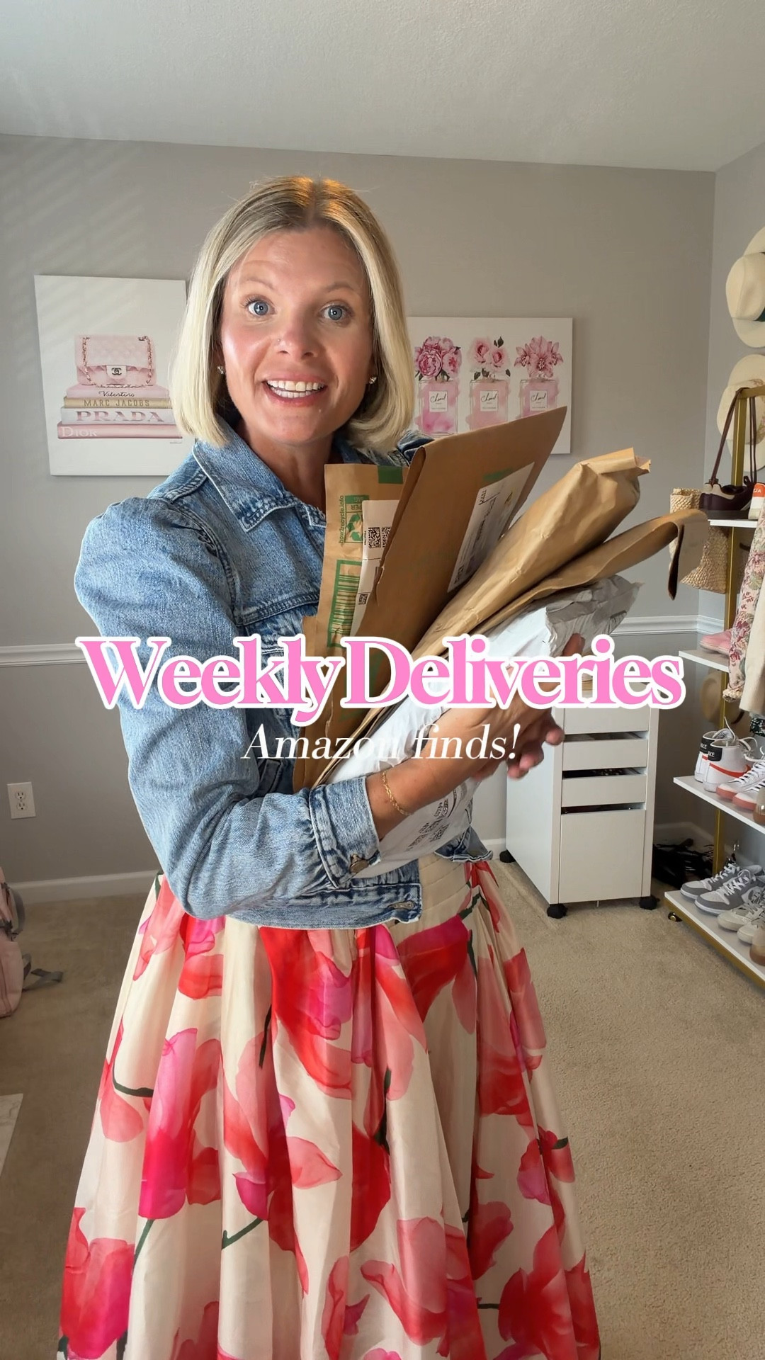 Amazon basics. 
All are TTS and wearing a medium in everying. Barrel jeans are size small. 

#LTKMidsize #LTKOver40