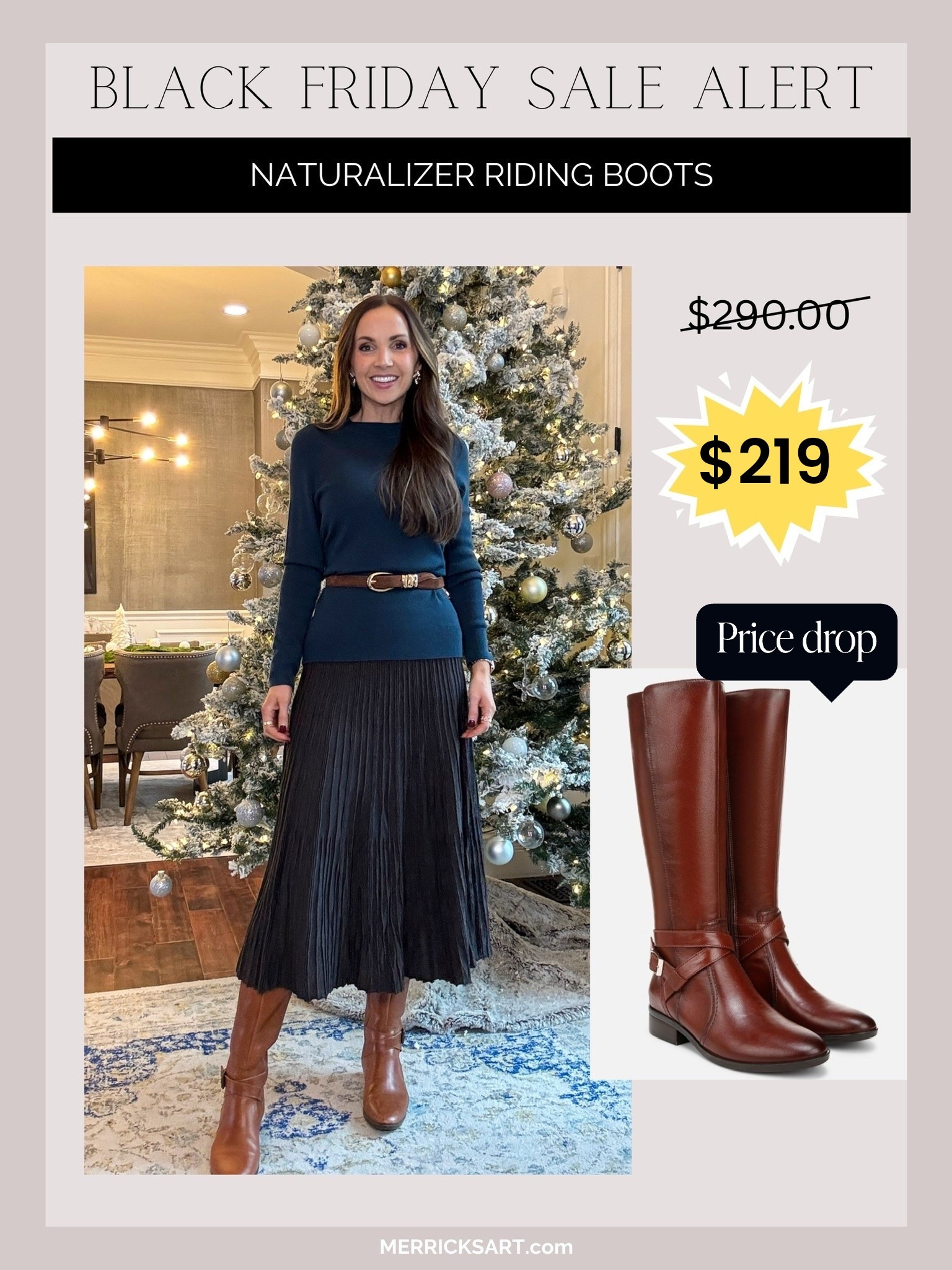These boots rarely go on sale! They are a classic boot you will wear for years to come!! @naturalizer 

#LTKCyberWeek #LTKSaleAlert