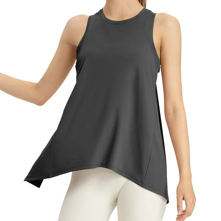 Lixiuxyad Women Strap tank top Women's Tanks & For Daily Wear Sports And Yoga Round Neck Sleevele... | Walmart (US)