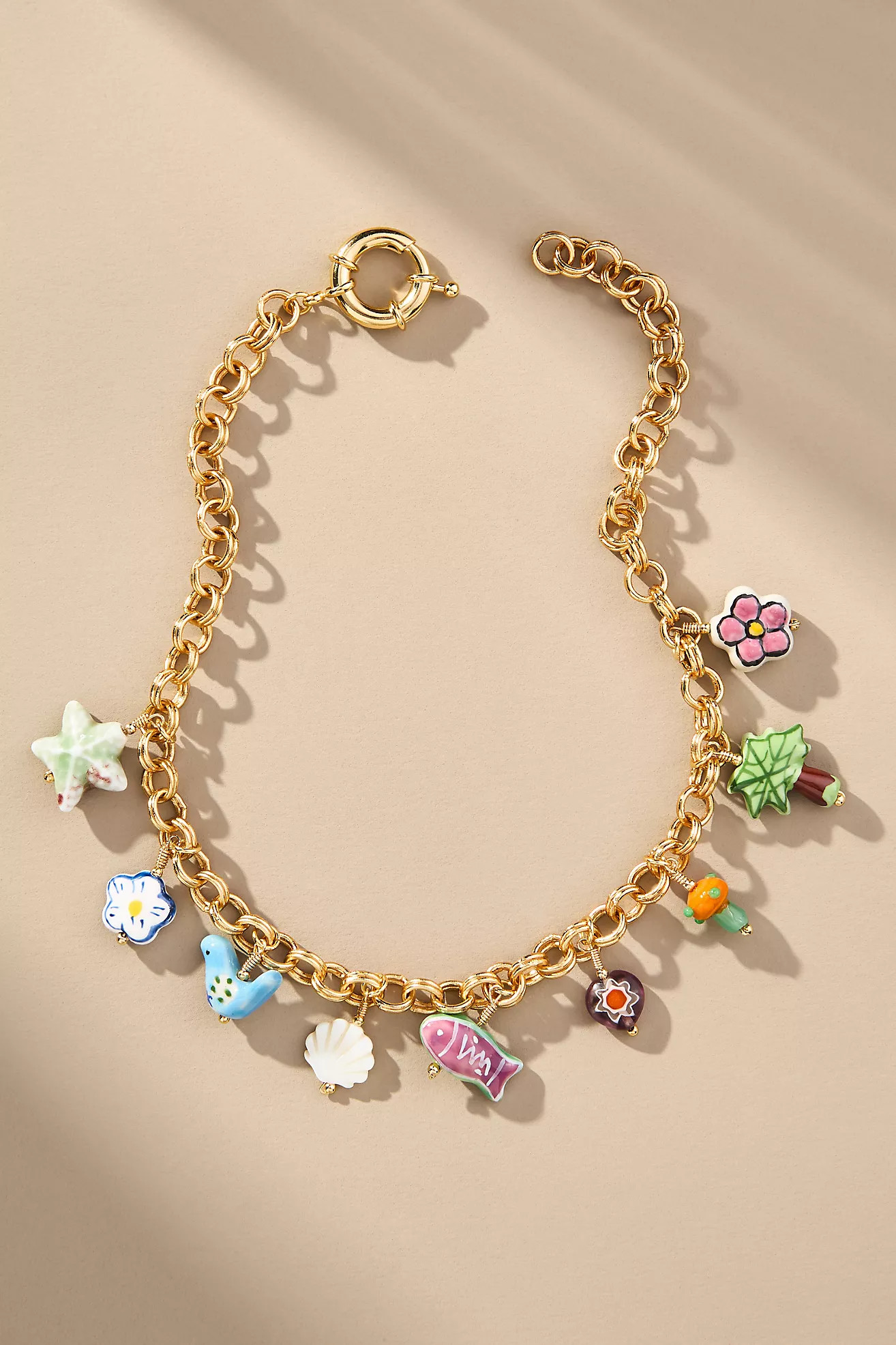 Pajarolimon Good Idea Charm Necklace | Anthropologie (US)