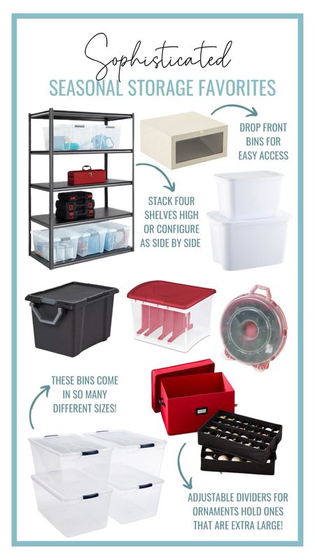 Seasonal storage finds for organization 

#LTKfindsunder50 #LTKfamily #LTKSeasonal