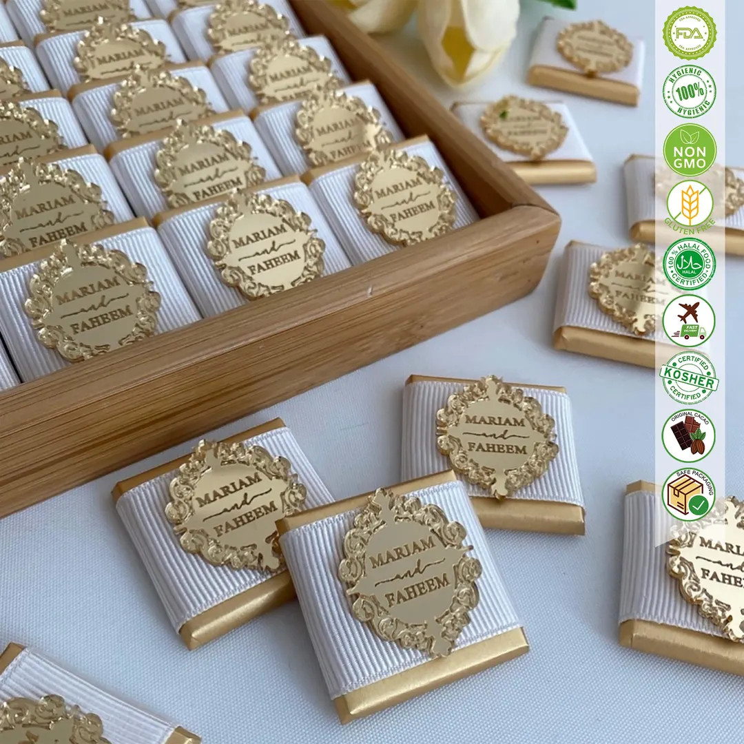 Wedding Favors Chocolate, Wedding Favors, Engagement Chocolate, Wedding Chocolate, Luxury Chocola... | Etsy (US)