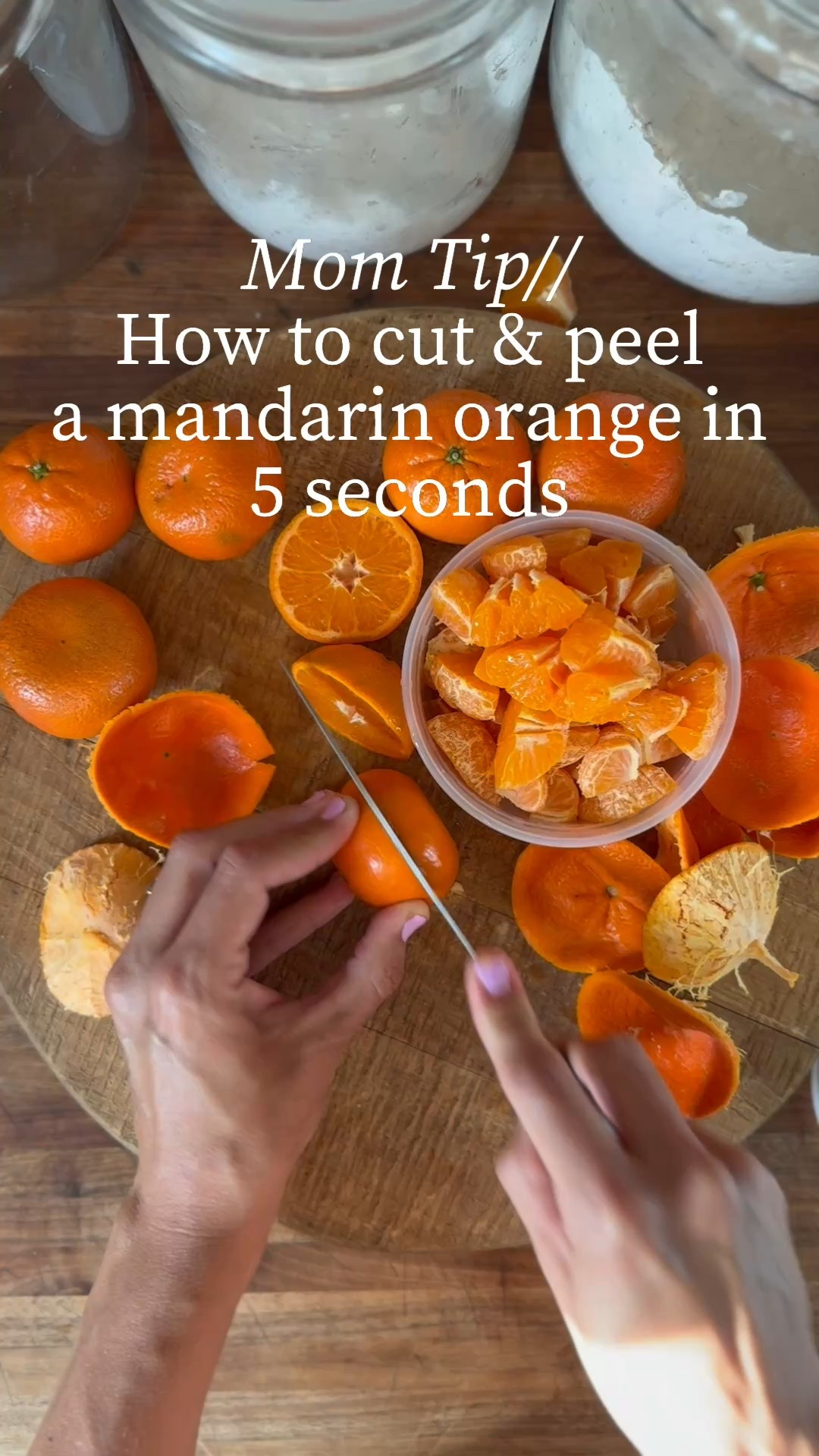 The easiest way to cut a mandarin orange! And I’ve linked my favorite fruit salad containers!

#LTKHome #LTKKids #LTKmorningroutine