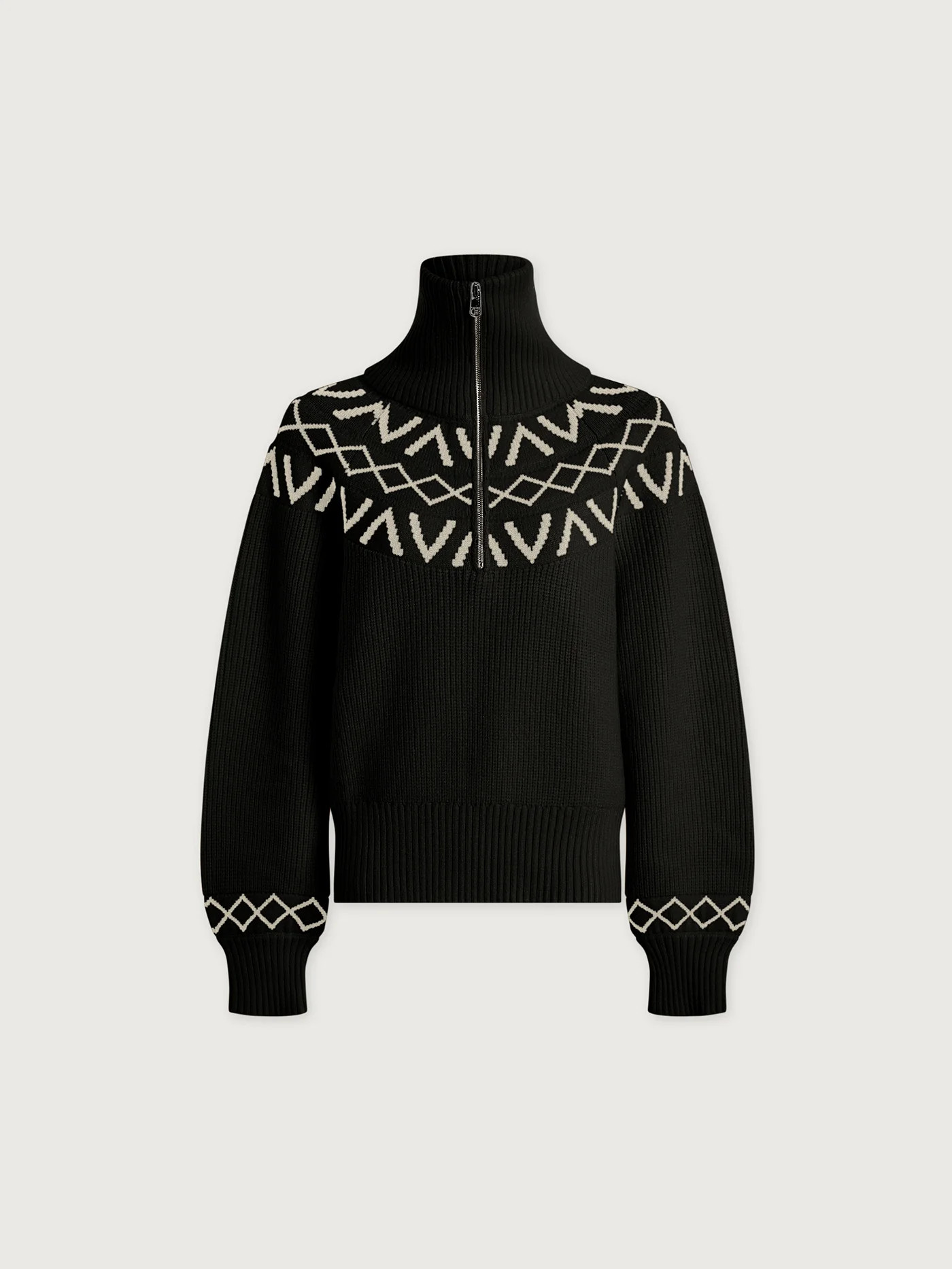 Sigrid Fairisle Half-Zip Knit | Varley US