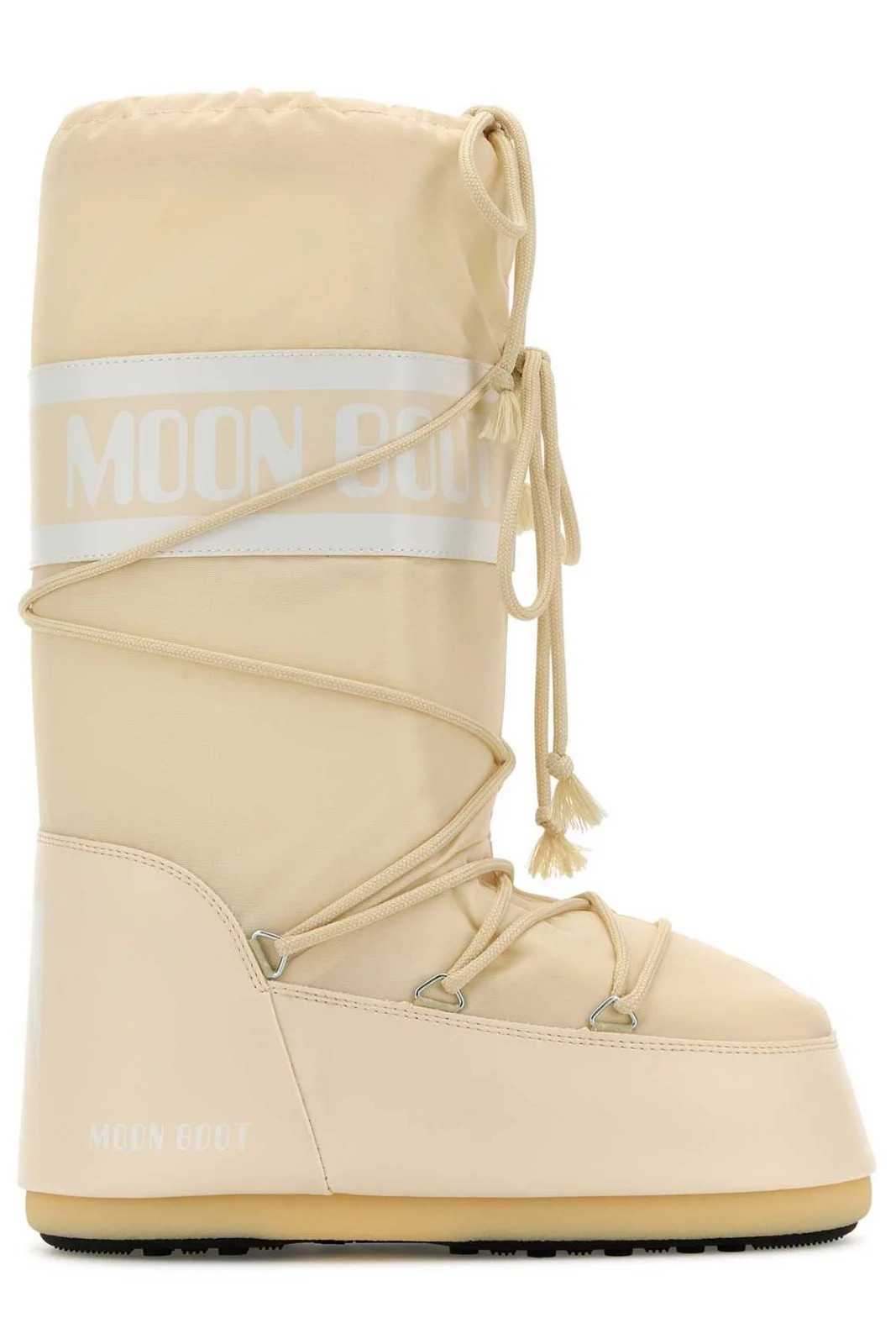 Moon Boot Icon Logo Printed Lace-Up Boots | Cettire Global