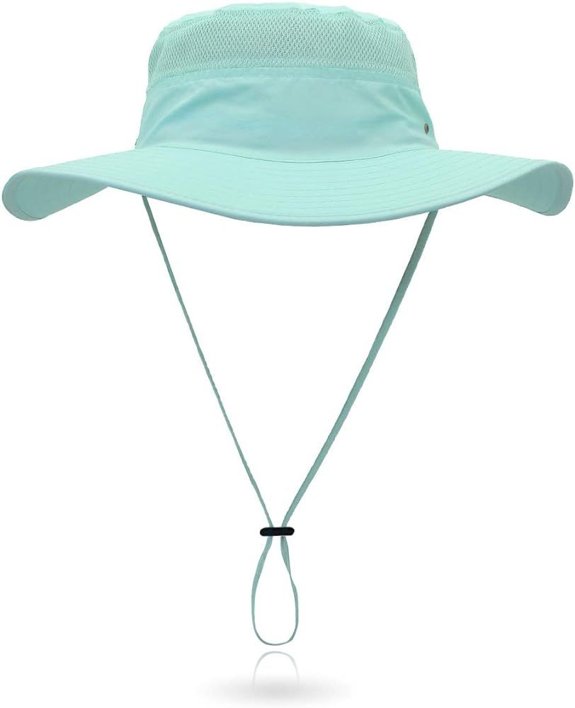 Outdoor Sun Hat Bucket Hats for Women Sun Protection Mesh Cap Quick-Dry UPF 50+ | Amazon (US)