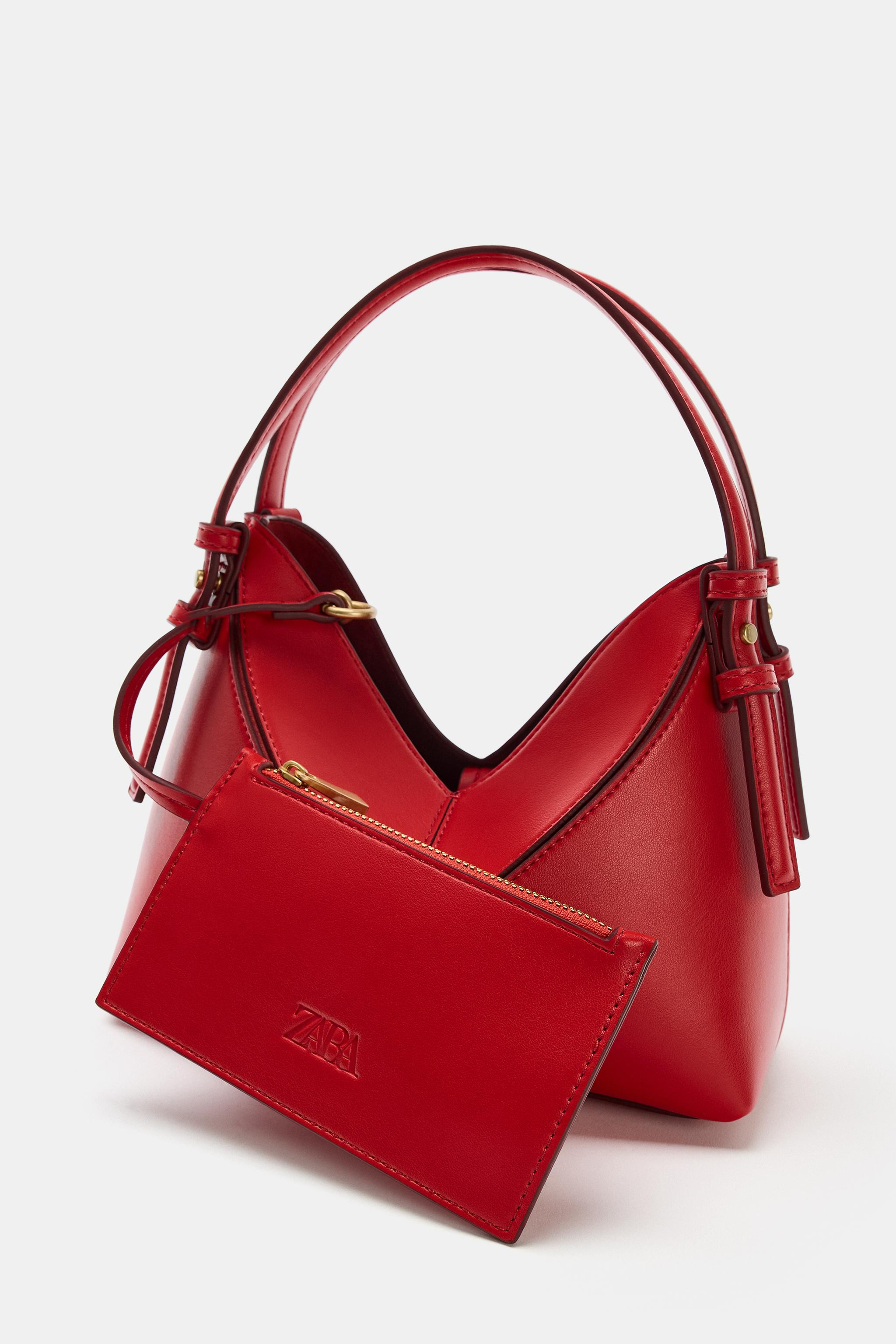 MINI SEAM DETAIL BUCKET BAG | Zara US