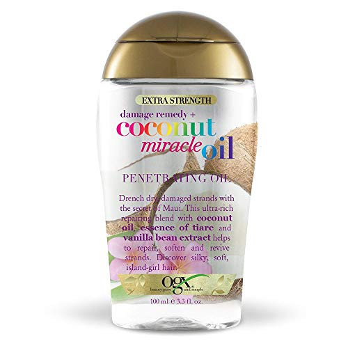 OGX Coconut Miracle Oil Penetrating 3.3 Ounce X-Strength (100ml) (2 Pack) | Amazon (US)