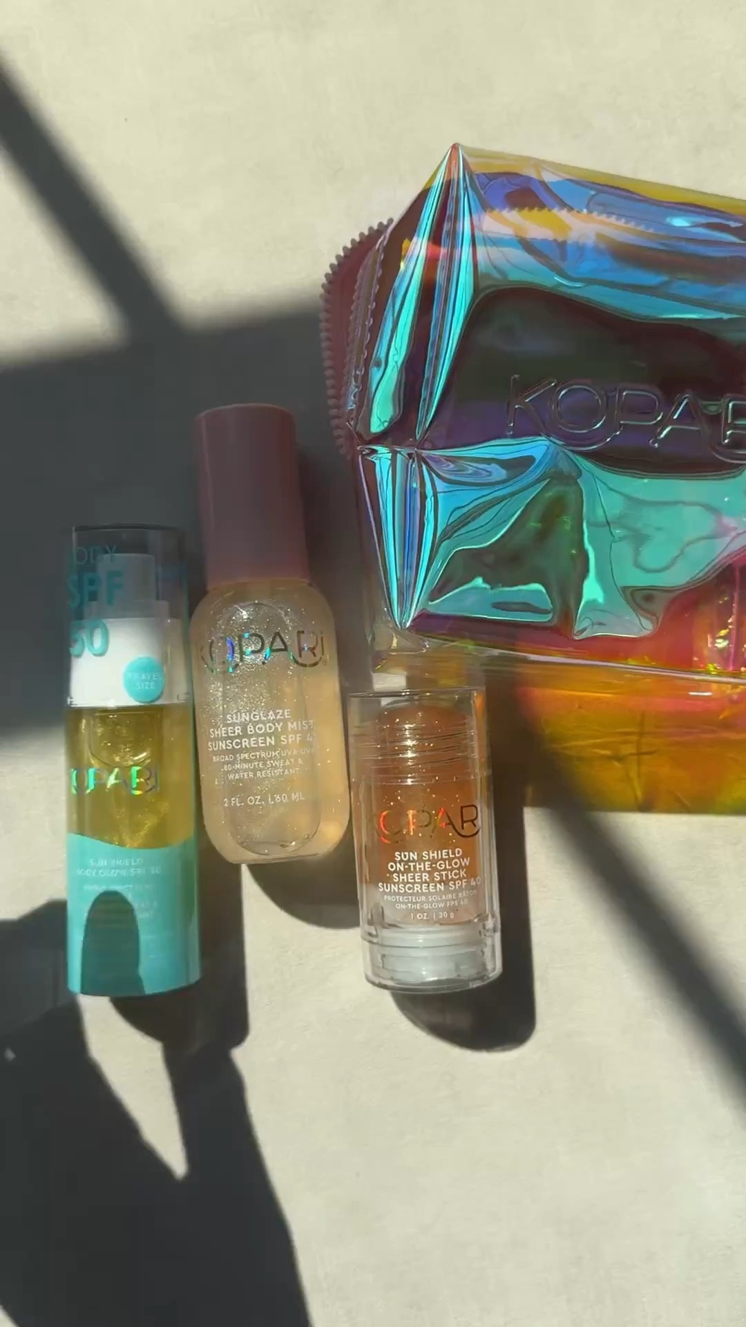 SPF but elevated. This Kopari shimmer sunscreen gives the prettiest subtle glow while still protecting your skin. I love anything that makes skin look healthy + luminous without feeling heavy or greasy.

Bringing this on vacation for that bronzed, sun-kissed look without sacrificing SPF.

Sunscreen, shimmer body oil, glowing skin, summer beauty, beach essentials, vacation beauty, SPF 50, body glow.

#sunscreen #glowingskin #summerbeauty #vacationessentials #beautyfinds


#LTKSwim #LTKdayinmylife #LTKBeauty