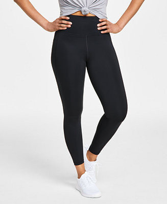 Women's Solid 7/8 Compression Leggings, Created for Macy's | Macy's