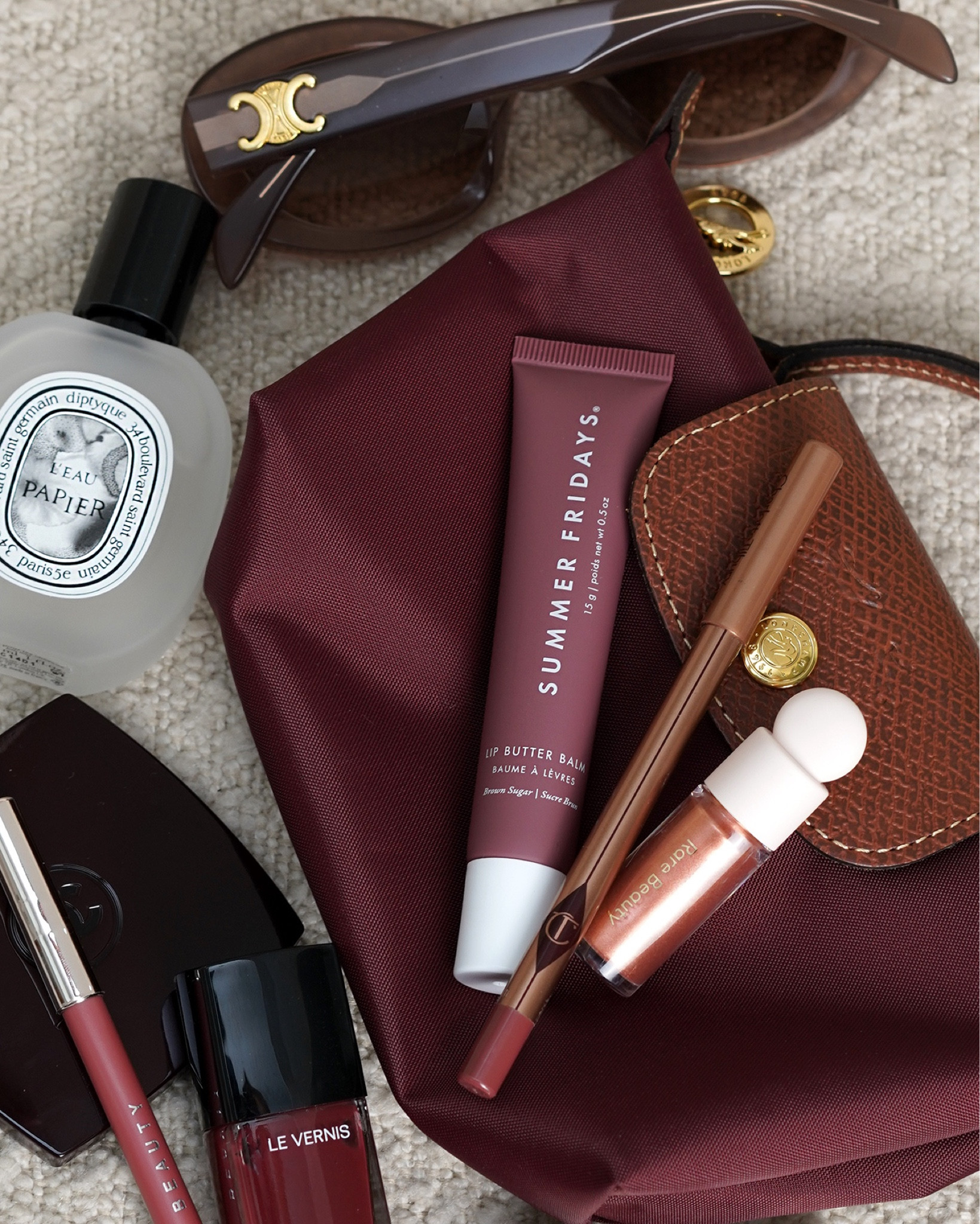 Summer Fridays Lip Butter Balm in Brown Sugar & matching accessories

#LTKBeauty