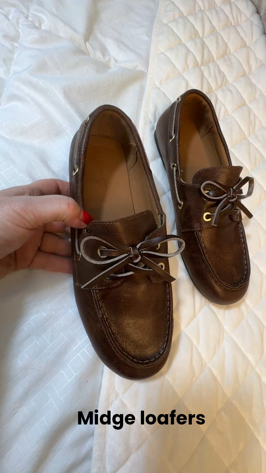 These luxe, "old money" loafers are small money with big comfort.
Can you believe they are under $30?
They run large, I strongly recommend sizing down.

Shoes, loaders, comfort, stealth wealth, affordable, Target

#LTKSaleAlert #LTKOver40 #LTKFindsUnder50