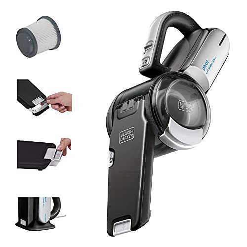 BLACK+DECKER 20V Max Handheld Vacuum, Cordless, Grey (BDH2000PL) | Amazon (US)