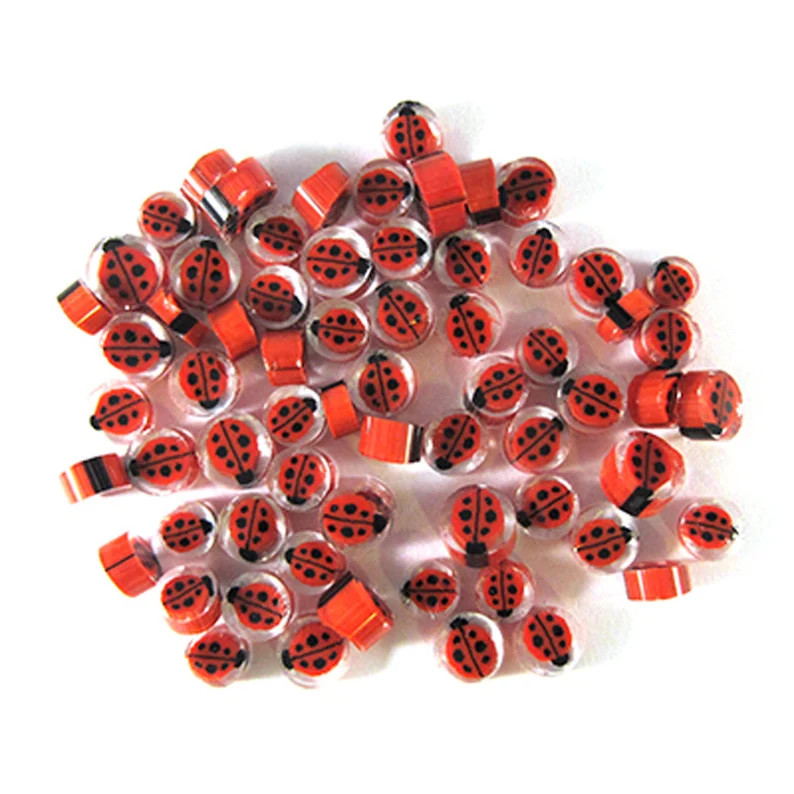 Ladybug Glass Murrine, 0.5 Oz Precut, COE 90 Bullseye Fusible Glass 23101 - Etsy | Etsy (US)