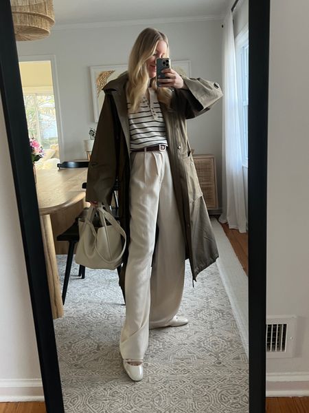 Spring is springing finally ☀️

Jacket: ME+EM (sized down to XS, LIZ15 for 15% off)

Sweater and shoes: Sezane (TTS)

Pants: Reformation (runs small and long… I got them hemmed but they come in petites and extended sizes)

Bag: Songmont (medium)

Belt: Dehanche (LIZTEICH for 10% off their site)

#LTKshoecrush #LTKworkwear #LTKitbag