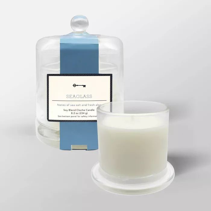 8.2oz Cloche Glass Jar Candle - Threshold™ | Target