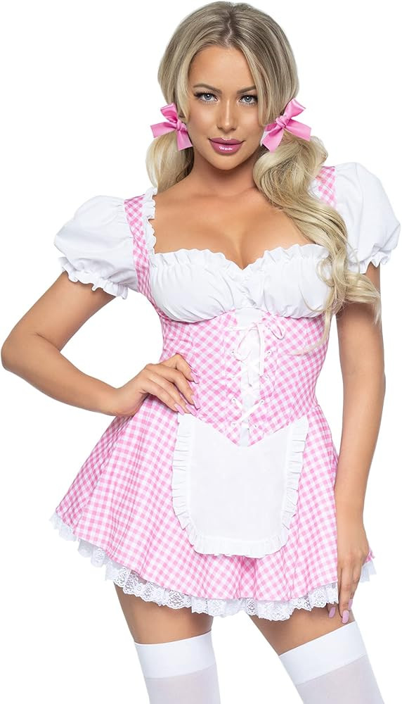 Leg Avenue Women's Gingham Dress Halloween Costume | Amazon (US)