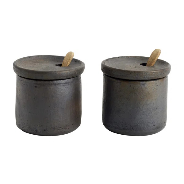Gipson Hazel Salt Cellar Set (Set of 2) | Wayfair North America