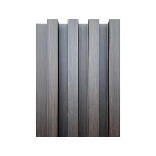SAMPLE 10 in. x 6 in x 0.8 in. Wood Solid Wall Cladding Siding Board in Smoked Oak (Sample 1-Piec... | The Home Depot