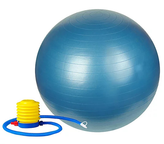 Sunny Health & Fitness Anti-Burst Gym Ball, 30" | QVC