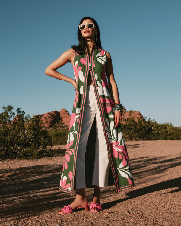 Susie Jacket - Modern Palm | Frances Valentine