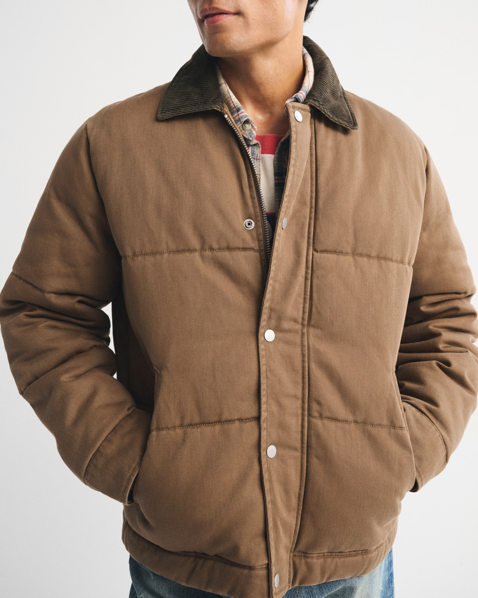 Men's Workwear Puffer | Men's Coats & Jackets | Abercrombie.com | Abercrombie & Fitch (US)