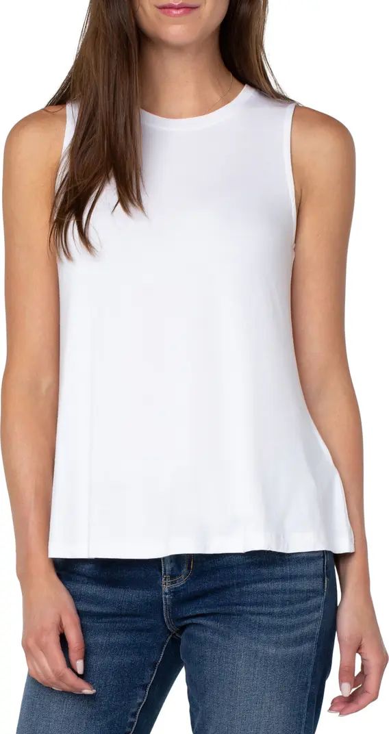 Liverpool Los Angeles Sleeveless Knit Top | Nordstrom | Nordstrom