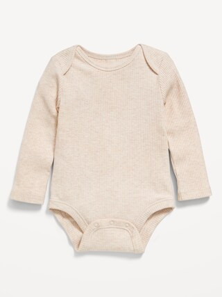Long-Sleeve Ribbed Bodysuit for Baby | Old Navy (US)