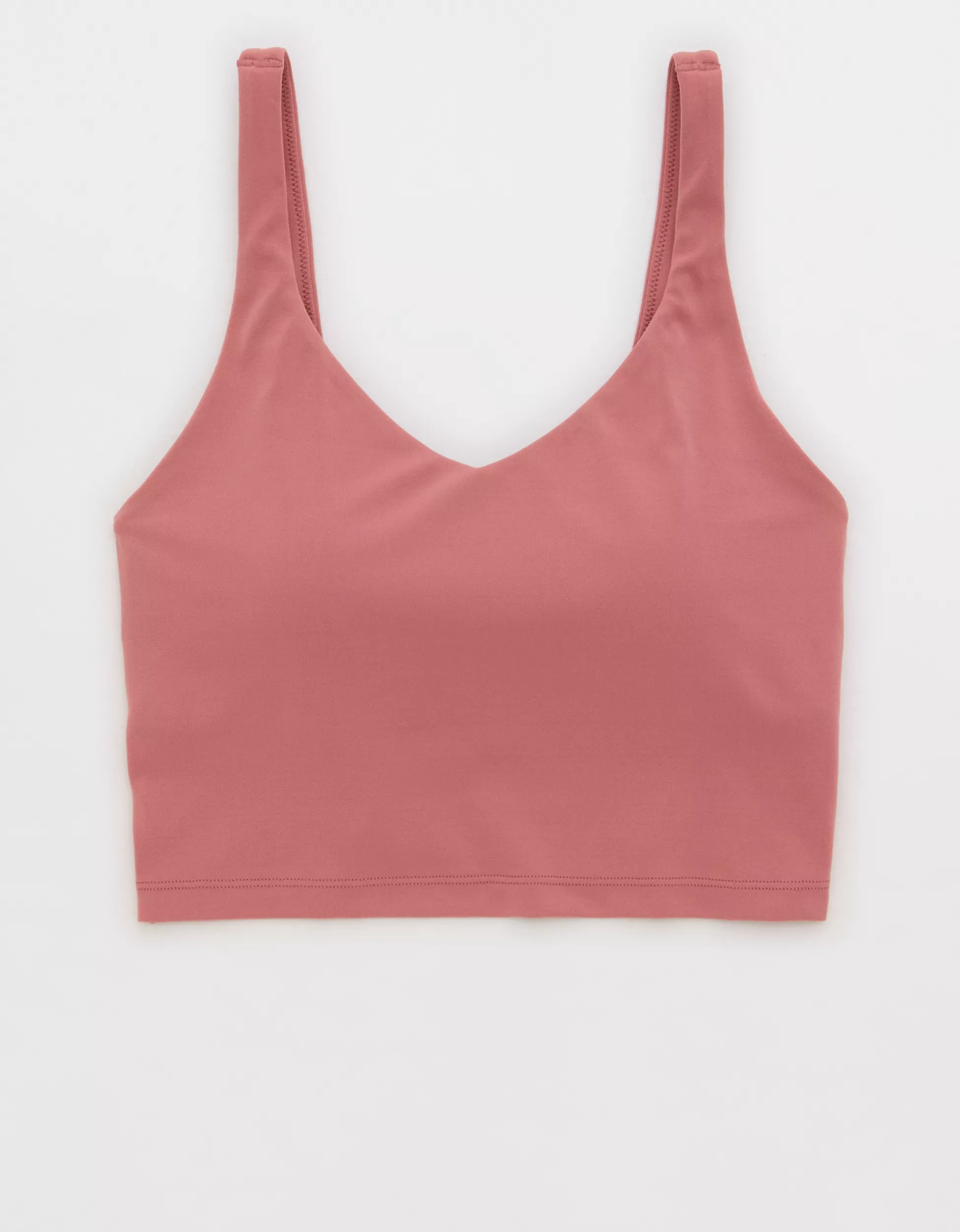 OFFLINE By Aerie Real Me Low Key Longline Sports Bra | Aerie
