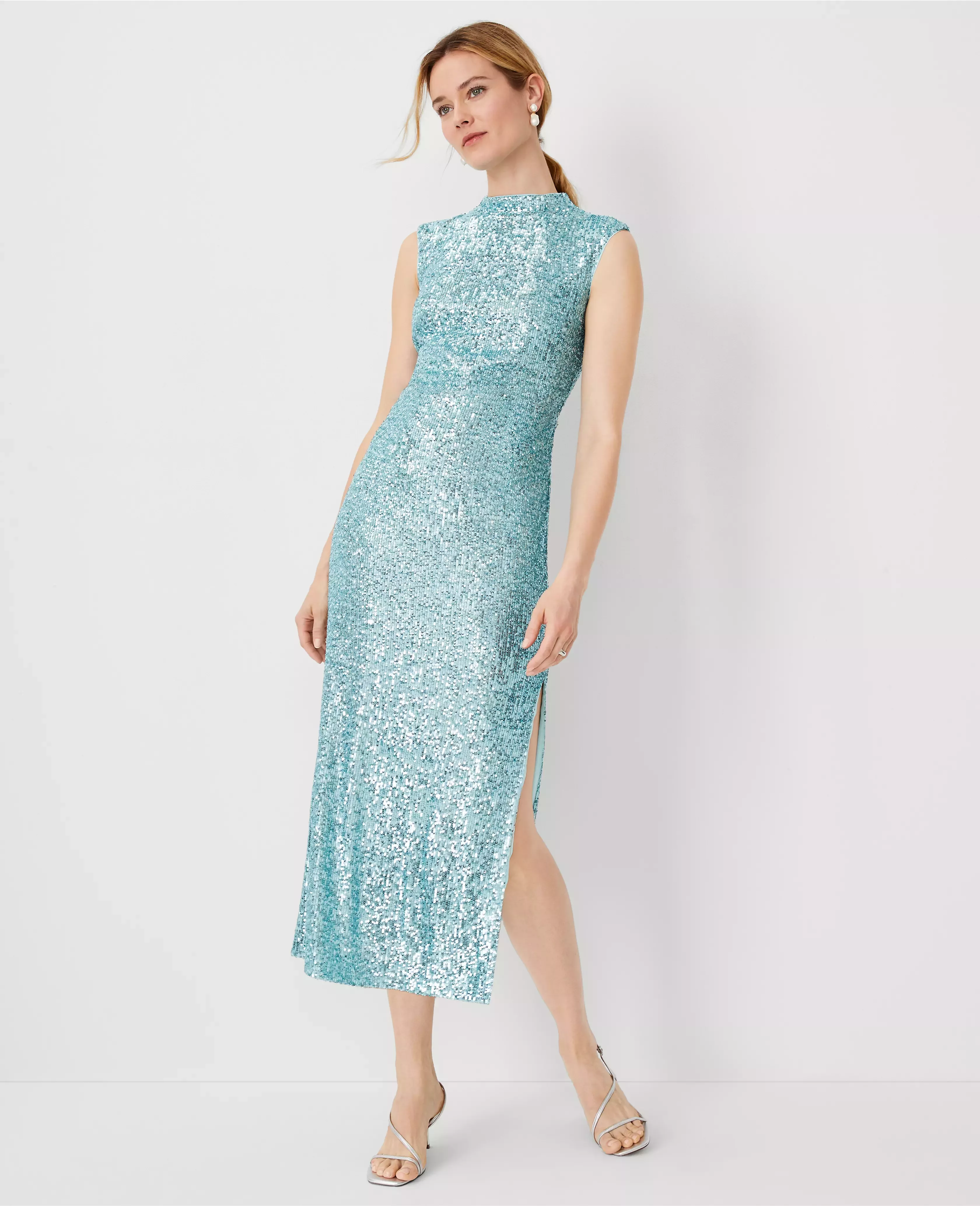 Ann taylor sequin clearance dress