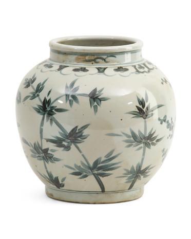 11x11 Bamboo Pine Glazed Vase | Home | Marshalls | Marshalls
