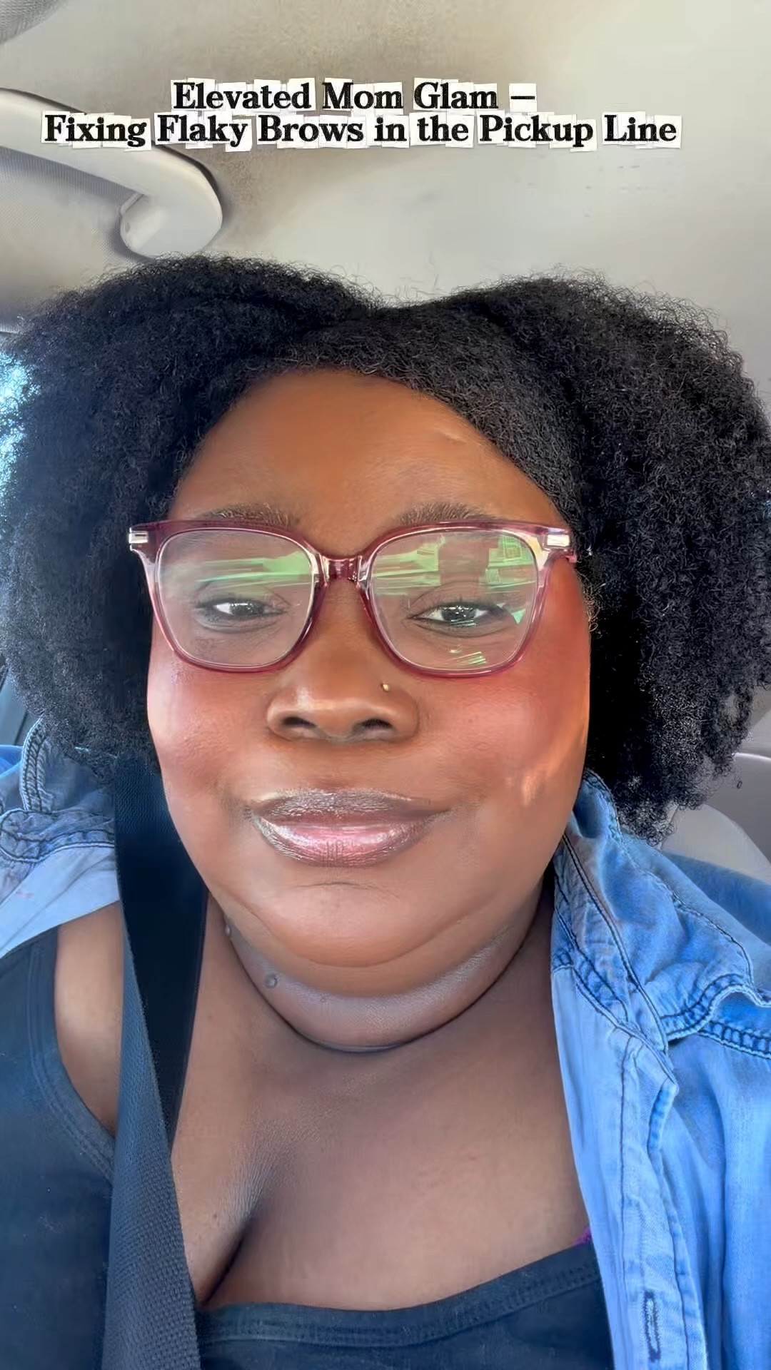 Elevated Mom Glam — Fixing Flaky Brows in the Pickup Line

Real life mom moment. Sometimes makeup doesn’t cooperate, so here’s my quick fix before running errands.

Busy mom beauty tip: keep a spoolie and a little makeup remover in your bag for quick touch-ups.

Because elevated mom glam is about looking put together even when life is chaotic. Keeping a stocked car pack has saved me so many times on an everyday basis. 

Let me know in the comments if this tip was helpful ⬇️
