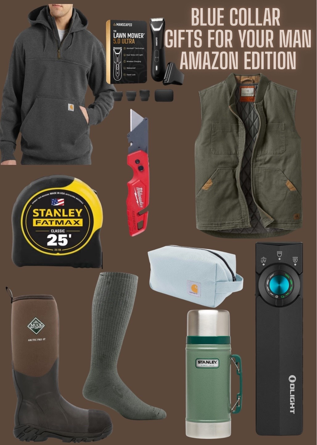 Blue collar gifts he’ll actually use 🔨
Amazon finds for the hard-working man in your life

#LTKGifts
#LTKMen
#AmazonFinds
#MensGifts
#BlueCollar
#GiftIdeasForHim
#Workwear

#LTKGiftGuide #LTKMens #LTKHome
